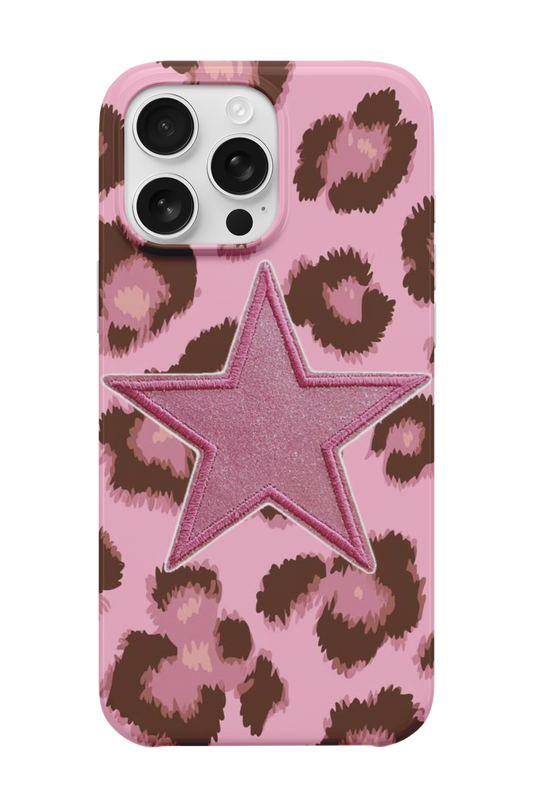 Pembe Leopar Telefon Kılıfı