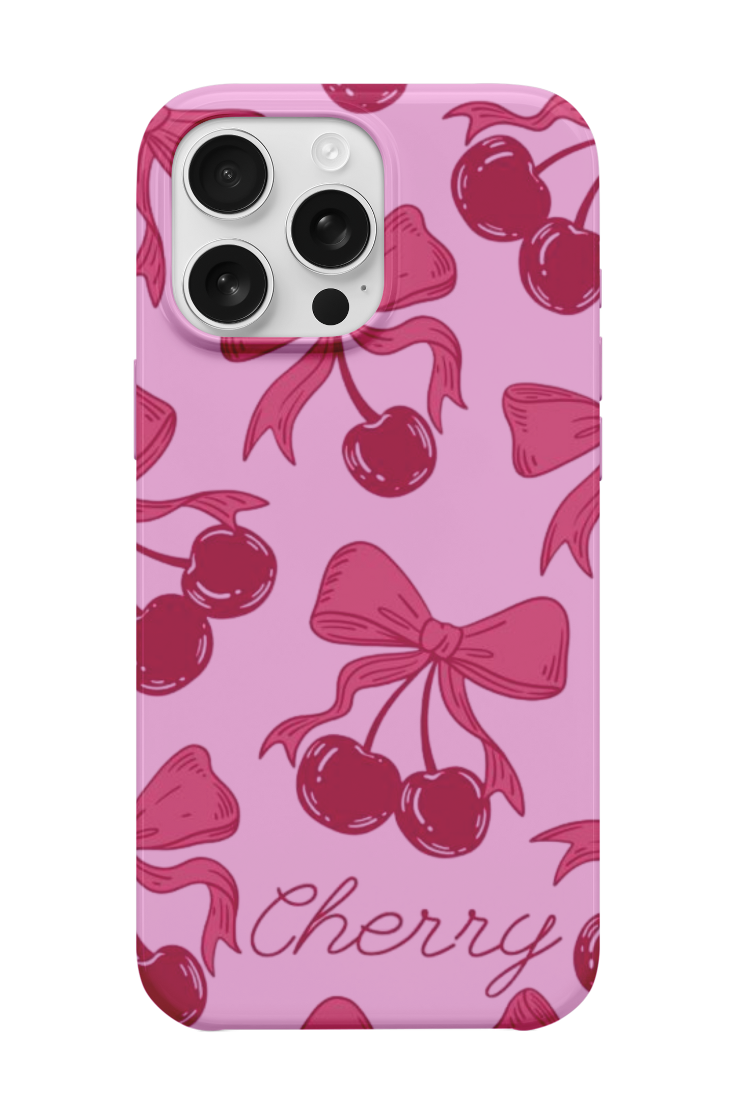 Pink Cherry Telefon Kılıfı