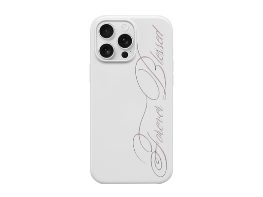 Pink Forever Blessed Telefon Kılıfı