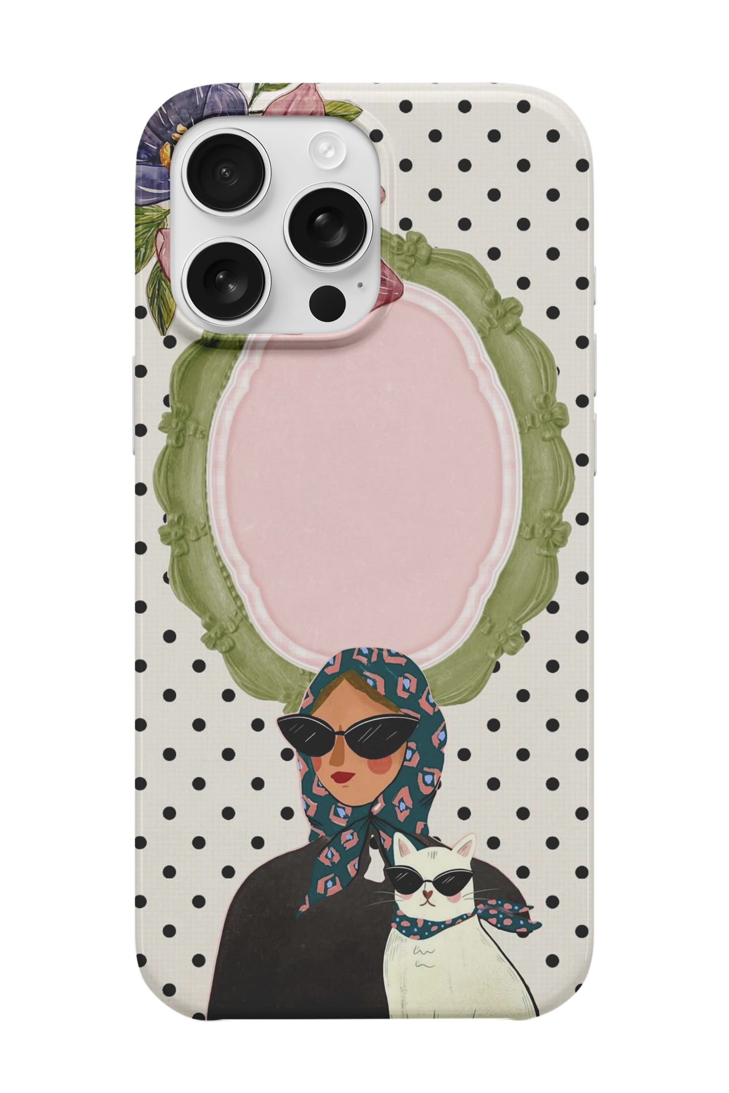 Puantiye Cat Telefon Kılıfı