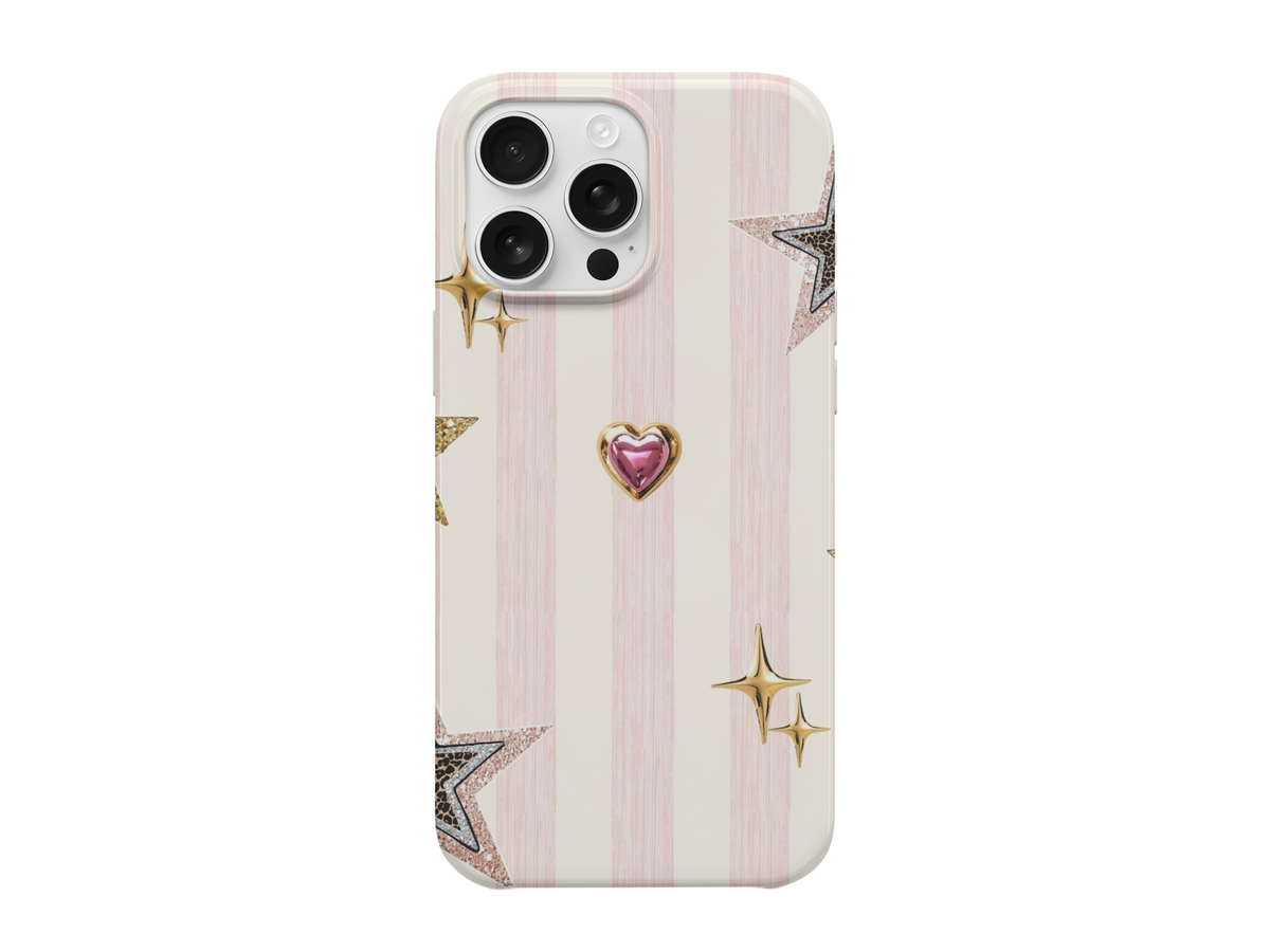 Silver Heart Telefon Kılıfı