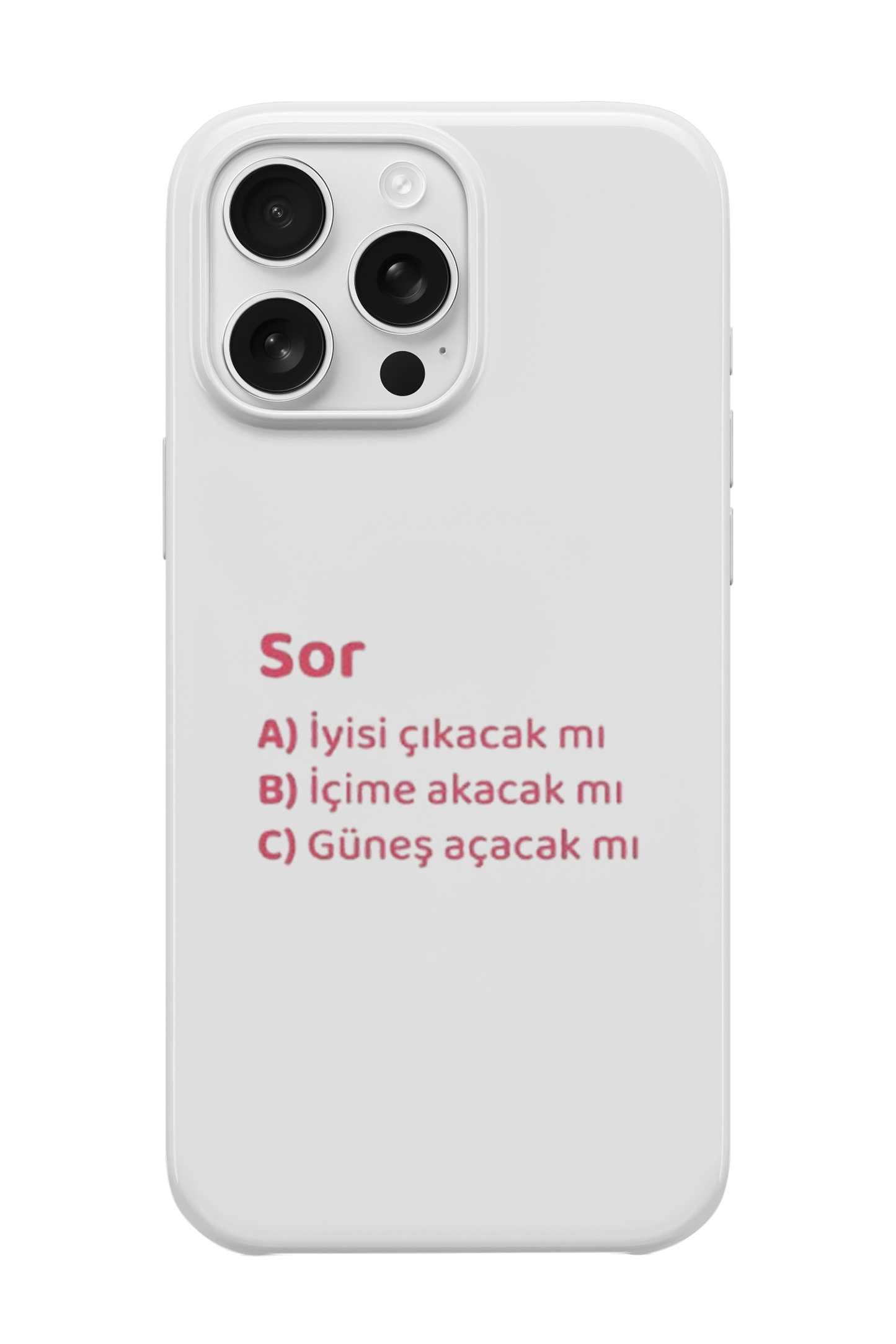 Sor Telefon Kılıfı