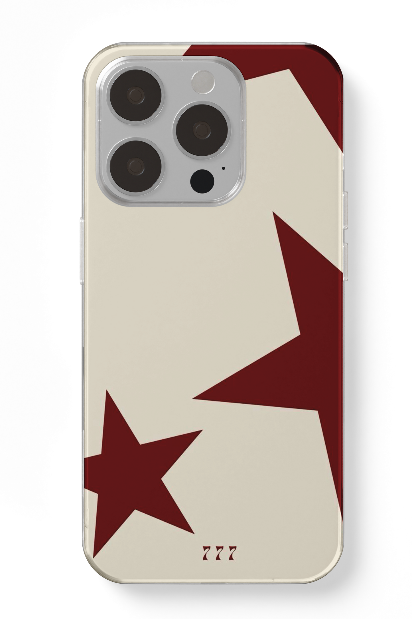 Krem Rengi Star 777 Telefon Kılıfı