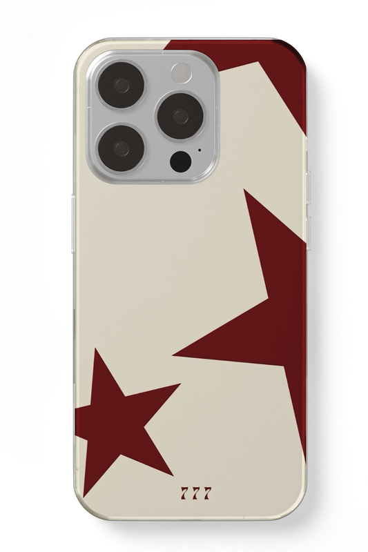 Krem Rengi Star 777 Telefon Kılıfı