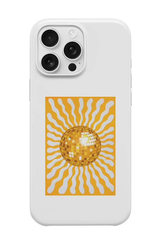 Yellow Disco Telefon Kılıfı