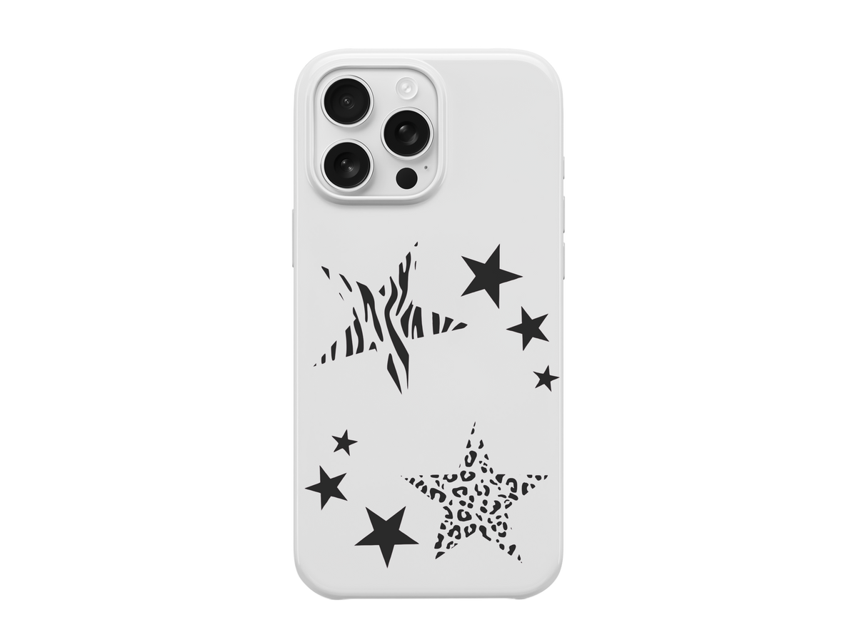 Zebra Yıldız Telefon Kılıfı